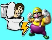 Skibidi Toilet Vs Wario